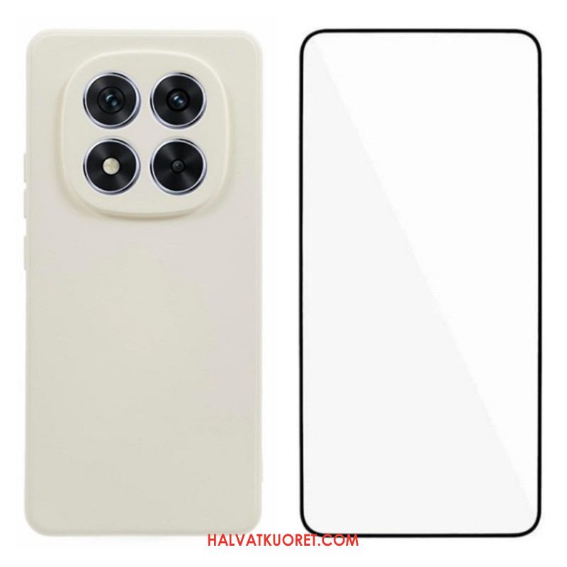 Kuori Xiaomi Redmi Note 14 Pro Plus 5g Silikoni Ja Näytönsuoja Suojakuori