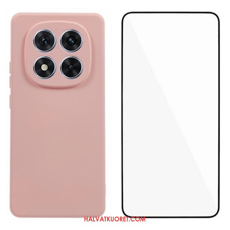 Kuori Xiaomi Redmi Note 14 Pro Plus 5g Silikoni Ja Näytönsuoja Suojakuori