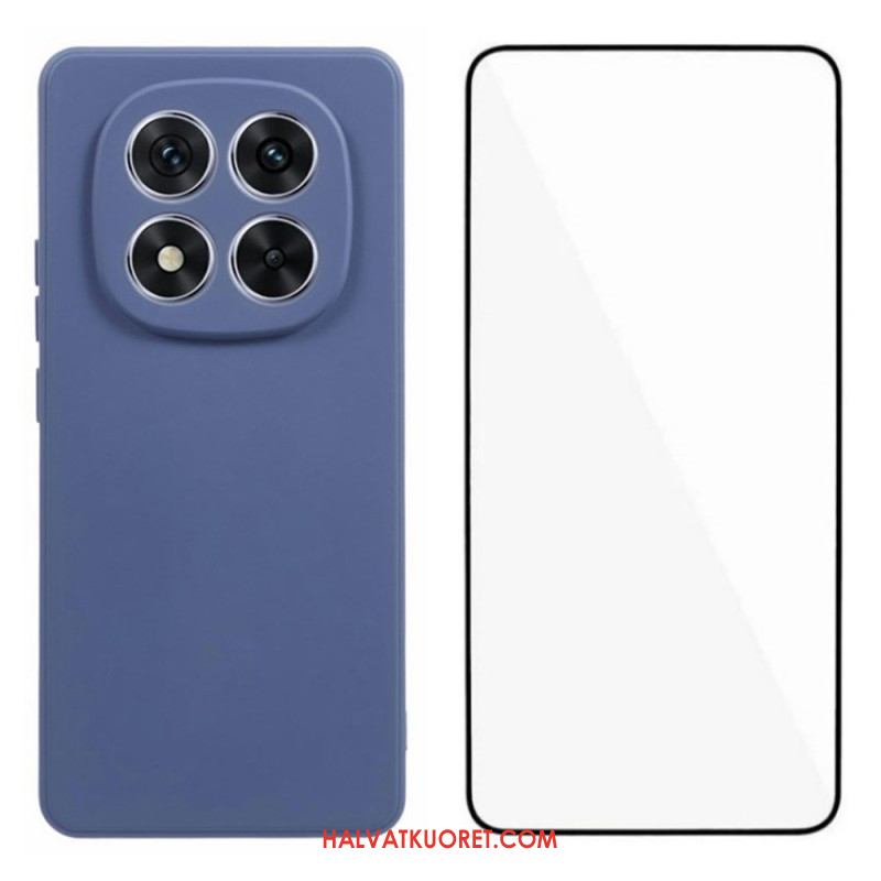 Kuori Xiaomi Redmi Note 14 Pro Plus 5g Silikoni Ja Näytönsuoja Suojakuori