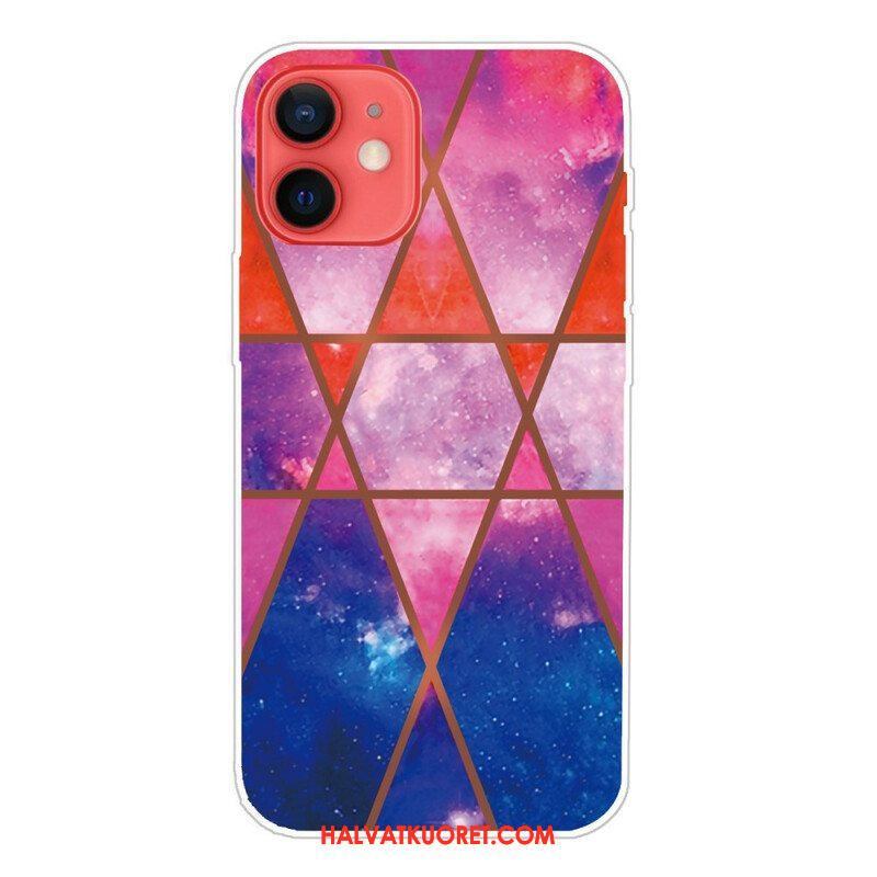 Kuori iPhone 13 Mini Decline Geometric Marble