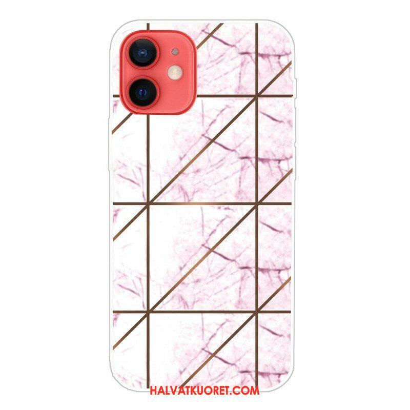 Kuori iPhone 13 Mini Decline Geometric Marble