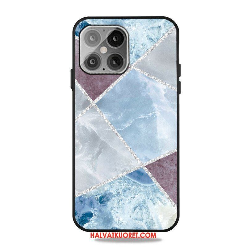 Kuori iPhone 13 Pro Glitter Marble