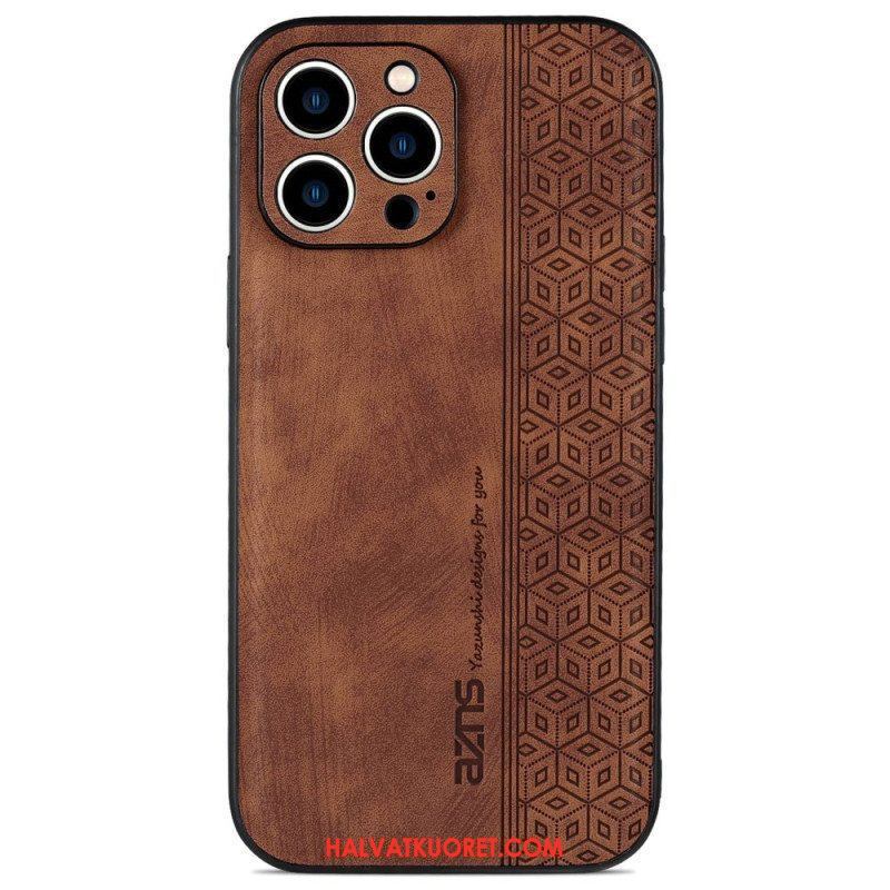 Kuori iPhone 14 Azns-nahkaefekti