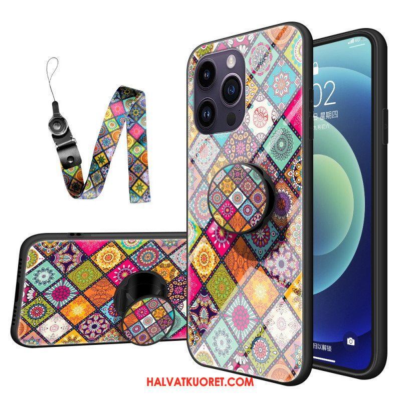 Kuori iPhone 15 Pro Max Patchwork