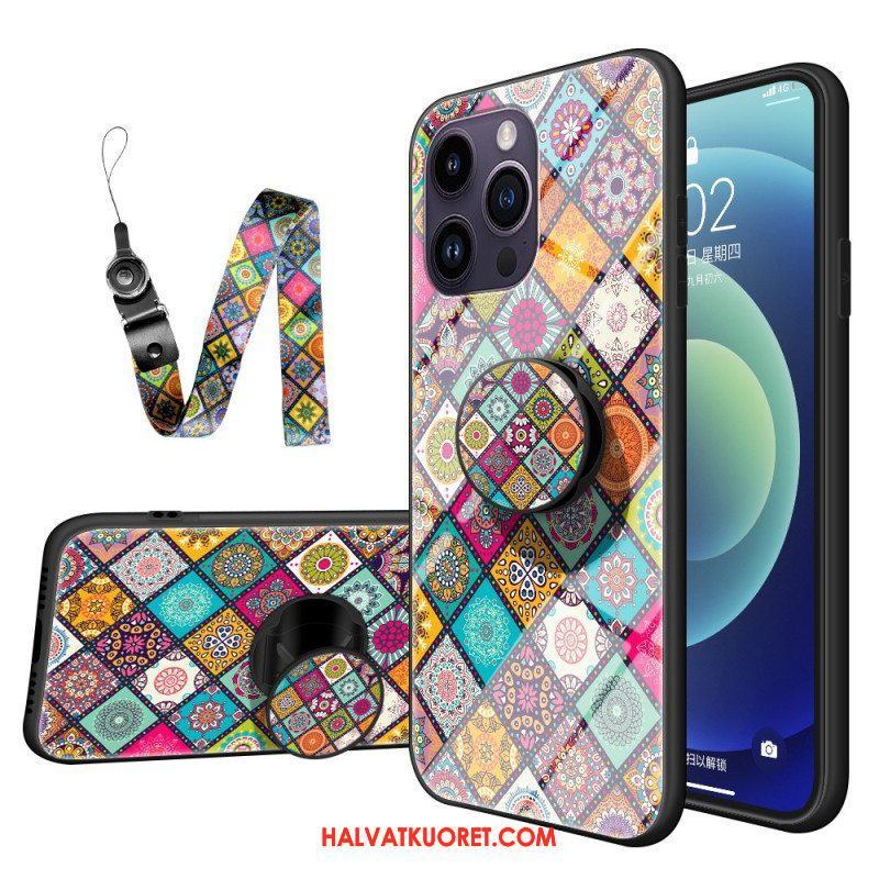 Kuori iPhone 15 Pro Max Patchwork