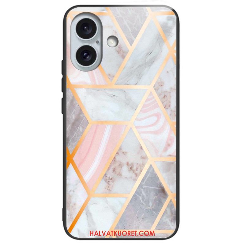 Kuori iPhone 16 Plus Karkaistu Lasikuvio