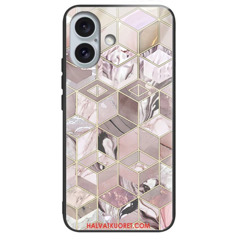 Kuori iPhone 16 Plus Karkaistu Lasikuvio