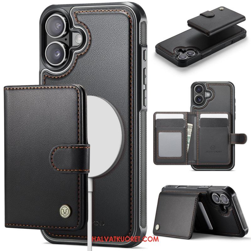 Kuori iPhone 17 Irrotettava Magsafe Rfid-korttipidike Suojakuori