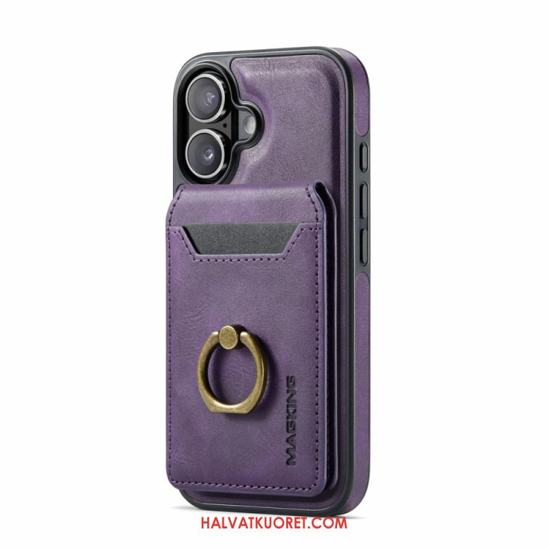 Kuori iPhone 17 Magsafe Rfid-korttipidikkeellä Ja Integroidulla Jalustalla