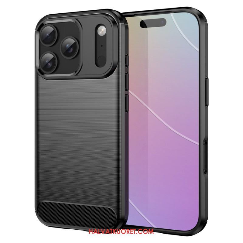 Kuori iPhone 17 Pro Harjattu Hiilikuitu