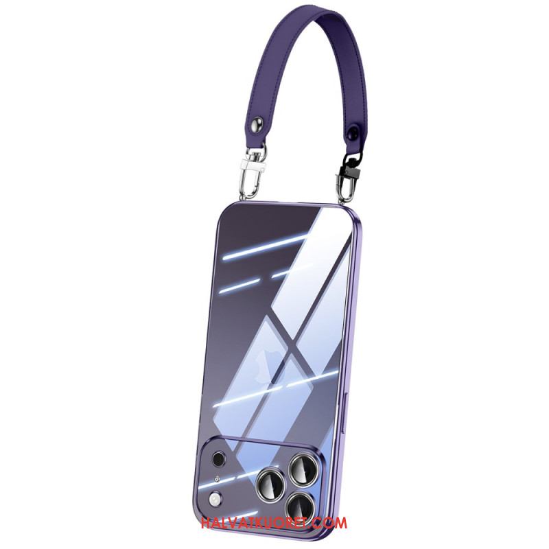 Kuori iPhone 17 Pro Kirkas Rannehihnalla