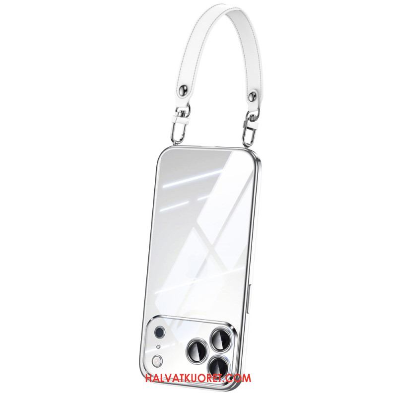Kuori iPhone 17 Pro Kirkas Rannehihnalla