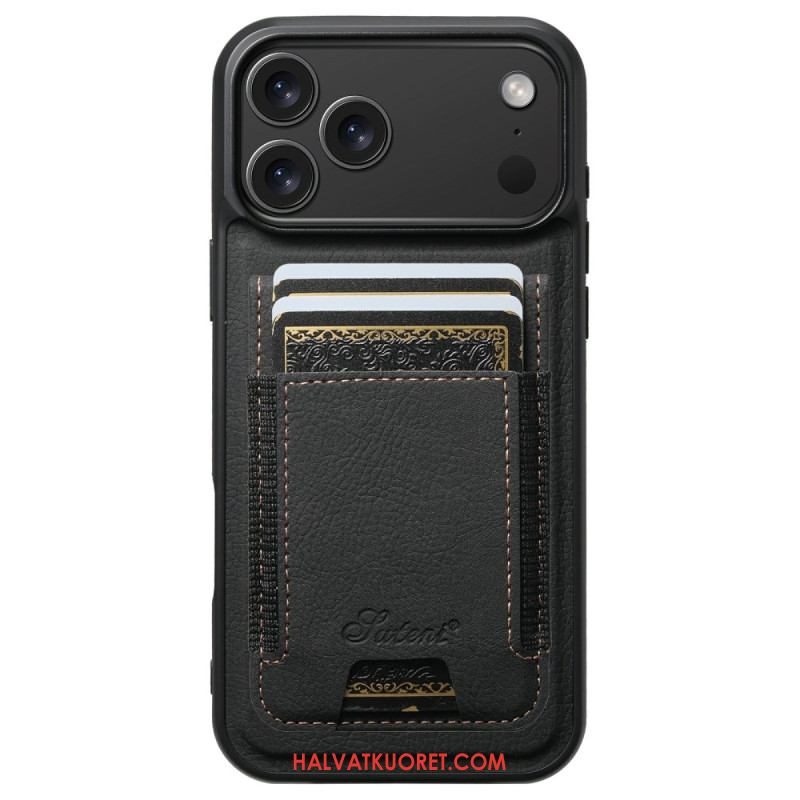 Kuori iPhone 17 Pro Magsafe 2-in-1 Irrotettava Korttikotelo