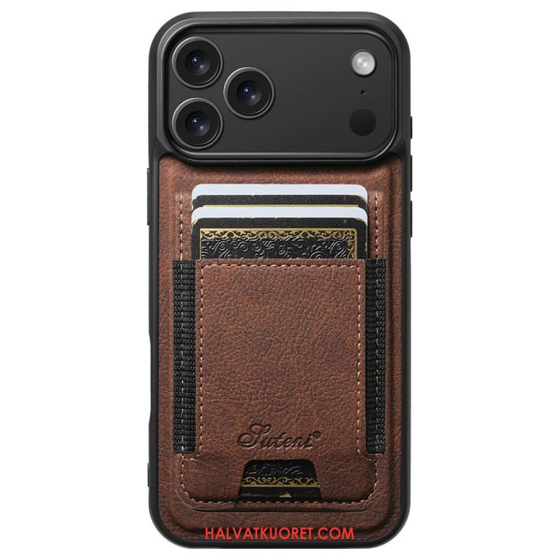 Kuori iPhone 17 Pro Magsafe 2-in-1 Irrotettava Korttikotelo