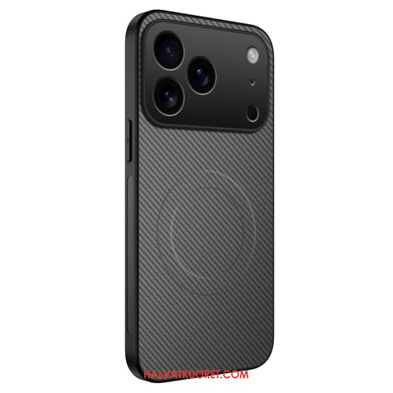 Kuori iPhone 17 Pro Magsafe-yhteensopiva Hiilikuitu Suojakuori