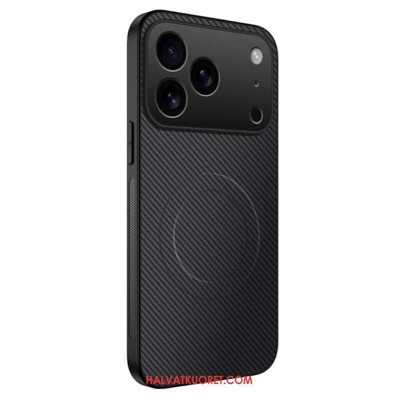 Kuori iPhone 17 Pro Magsafe-yhteensopiva Hiilikuitu Suojakuori