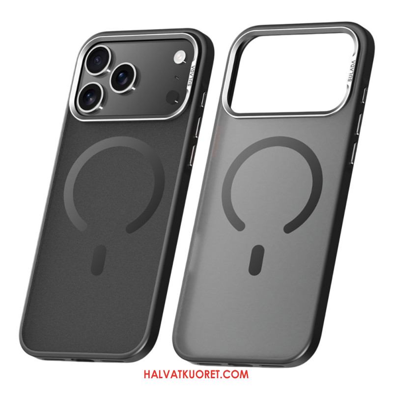 Kuori iPhone 17 Pro Magsafe-yhteensopiva Puoliläpinäkyvä