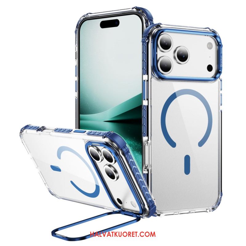 Kuori iPhone 17 Pro Magsafe-yhteensopiva Sisäänrakennetun Jalustan Kanssa