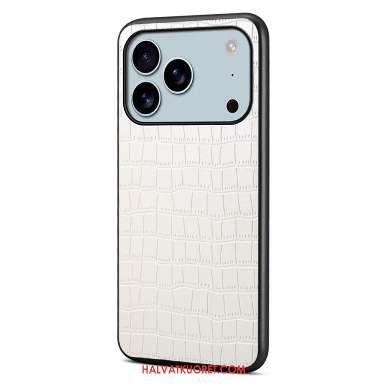 Kuori iPhone 17 Pro Max Krokotiilityylinen