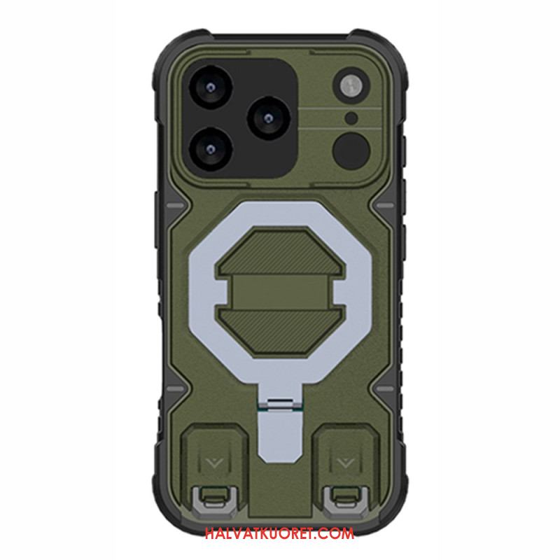 Kuori iPhone 17 Pro Max Magsafe-yhteensopiva Kiinnityksen Ja Rannehihnan Kanssa