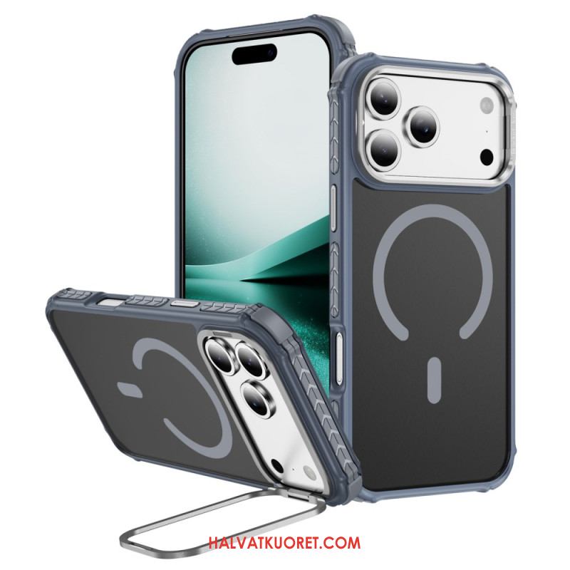 Kuori iPhone 17 Pro Max Yhteensopiva Magsafe-linssikiinnike Musta Suojakuori