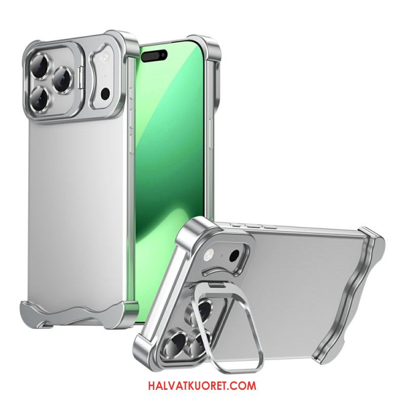 Kuori iPhone 17 Pro Puskuri Jalustalla Ja Linssisuojalla