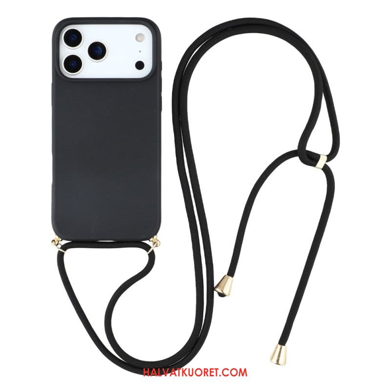 Kuori iPhone 17 Pro Silikoninauha