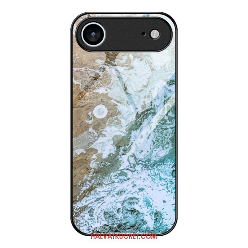 Kuori iPhone Air Karkaistua Lasia Marmorikuvio Suojakuori