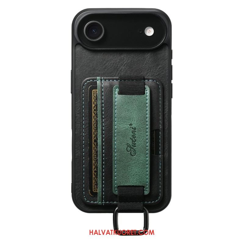 Kuori iPhone Air Korttikotelo Ja Hihnateline