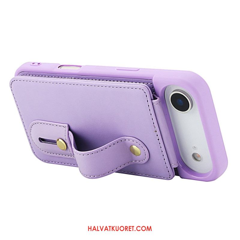 Kuori iPhone Air Korttikotelo Ja Olkahihna