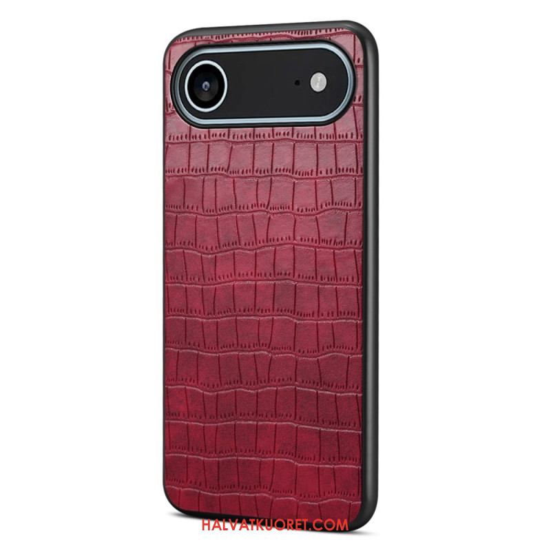 Kuori iPhone Air Krokotiilikuvioinen Teline