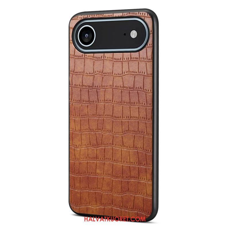 Kuori iPhone Air Krokotiilikuvioinen Teline