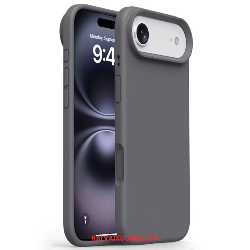 Kuori iPhone Air Nestemäistä Silikonia Ja Mikrokuitua Suojakuori