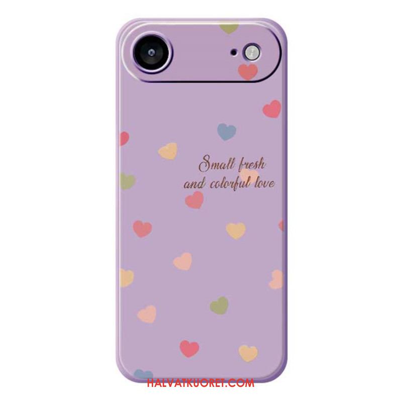 Kuori iPhone Air Värikkäitä Sydämiä