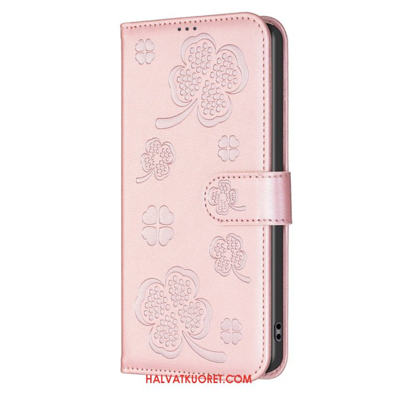 Lederhüllen Xiaomi Redmi Note 14 Pro 5g Kleeblätter