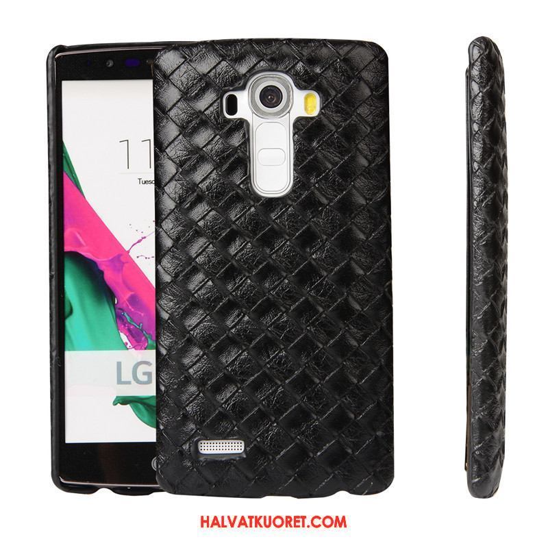 Lg G4 Kuoret Nahka Yksinkertainen Kuitu, Lg G4 Kuori Kotelo Suojaus Braun