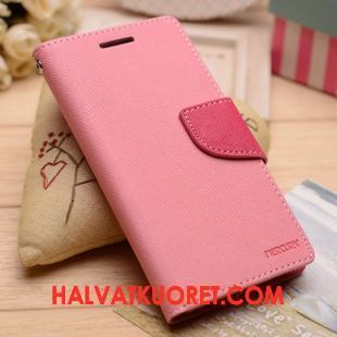 Lg G4 Kuoret Puhelimen Nahkakotelo Keltainen, Lg G4 Kuori Kortti Tuki