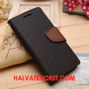 Lg G4 Kuoret Puhelimen Nahkakotelo Keltainen, Lg G4 Kuori Kortti Tuki