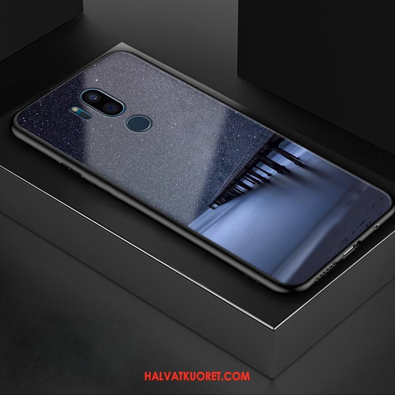 Lg G7 Thinq Kuoret Ihana Silikoni Punainen, Lg G7 Thinq Kuori Lasi Kotelo