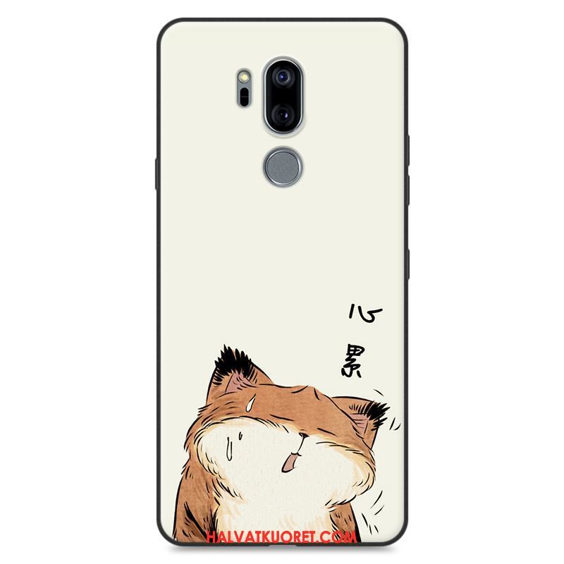 Lg G7 Thinq Kuoret Keltainen Trendi Suojaus, Lg G7 Thinq Kuori Kotelo All Inclusive