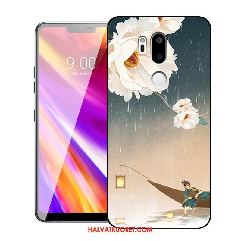 Lg G7 Thinq Kuoret Kotelo Harmaa Luova, Lg G7 Thinq Kuori Puhelimen Suojaus