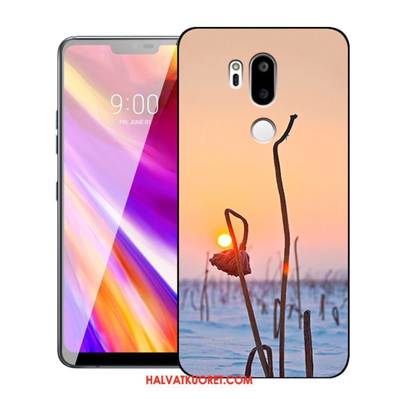 Lg G7 Thinq Kuoret Kotelo Harmaa Luova, Lg G7 Thinq Kuori Puhelimen Suojaus