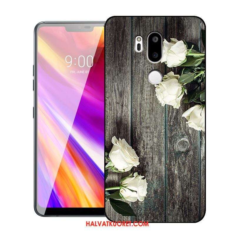 Lg G7 Thinq Kuoret Kotelo Harmaa Luova, Lg G7 Thinq Kuori Puhelimen Suojaus