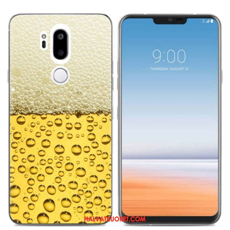 Lg G7 Thinq Kuoret Sarjakuva Pehmeä Neste Monivärinen, Lg G7 Thinq Kuori Suojaus Silikoni