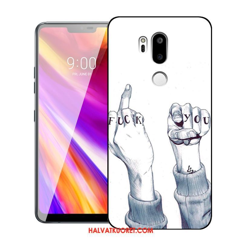 Lg G7 Thinq Kuoret Silikoni Valkoinen, Lg G7 Thinq Kuori Luova Puhelimen