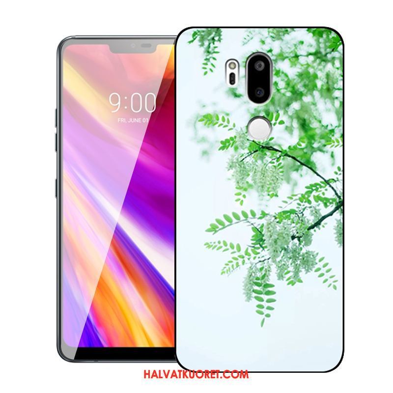 Lg G7 Thinq Kuoret Silikoni Valkoinen, Lg G7 Thinq Kuori Luova Puhelimen