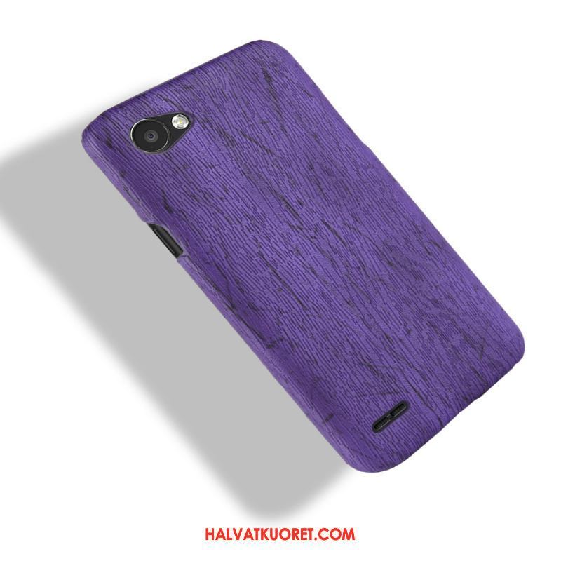 Lg Q6 Kuoret Vuosikerta Violetti Pesty Suede, Lg Q6 Kuori Suojaus