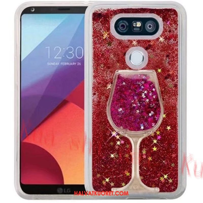 Lg V30 Kuoret Murtumaton Kotelo Punainen, Lg V30 Kuori Silikoni Juoksuhiekka Sandfarben