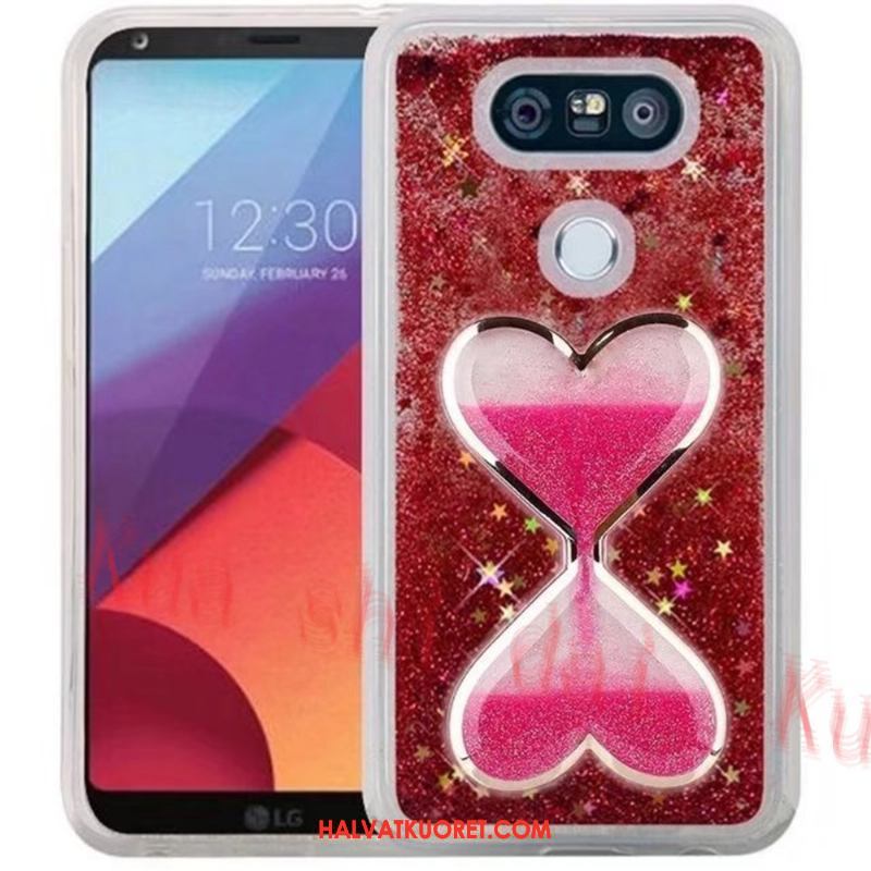 Lg V30 Kuoret Murtumaton Kotelo Punainen, Lg V30 Kuori Silikoni Juoksuhiekka Sandfarben