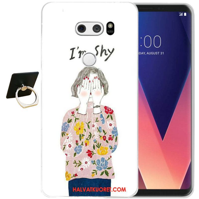 Lg V30 Kuoret Pehmeä Neste Kohokuviointi, Lg V30 Kuori Sarjakuva Suojaus